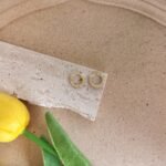 Aurojewels S925 Sterling Silver Round Earrings