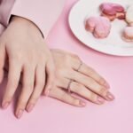 Aurojewels Colourful Round Zirconia and Full Diamonds Design Ring