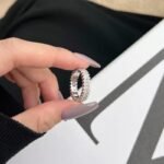 Aurojewels Zirconia Full Diamonds Hollow Design Fashion Ring