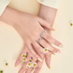 Aurojewels Colourful Zirconia Set Openwork Design Ring