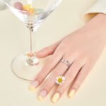 Aurojewels Colourful Zirconia Set Openwork Design Ring