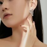 model trying on picture