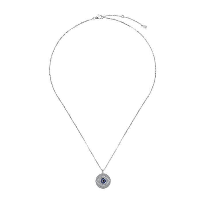 whole necklace display