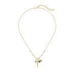 Aurojewels Silver S925 Gold Round Zirconium Inlaid “mama” Pendant - Image 4