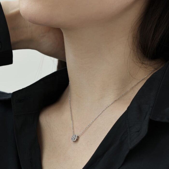 Aurojewels Silver S925 Soothing Ring Earring Necklace Set