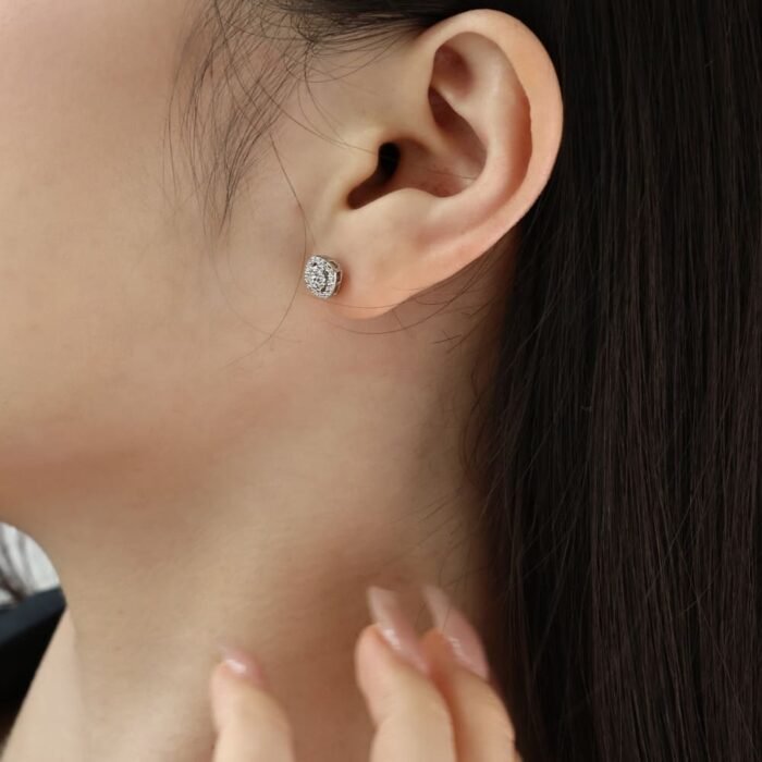 Aurojewels Silver S925 Soothing Ring Earring Necklace Set