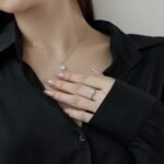 Aurojewels Silver S925 Ring Earrings Necklace 3 Piece Premium Set
