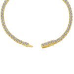 Aurojewels S925 Sterling Silver 5A Diamond Invisible Clasp Tennis Bracelet